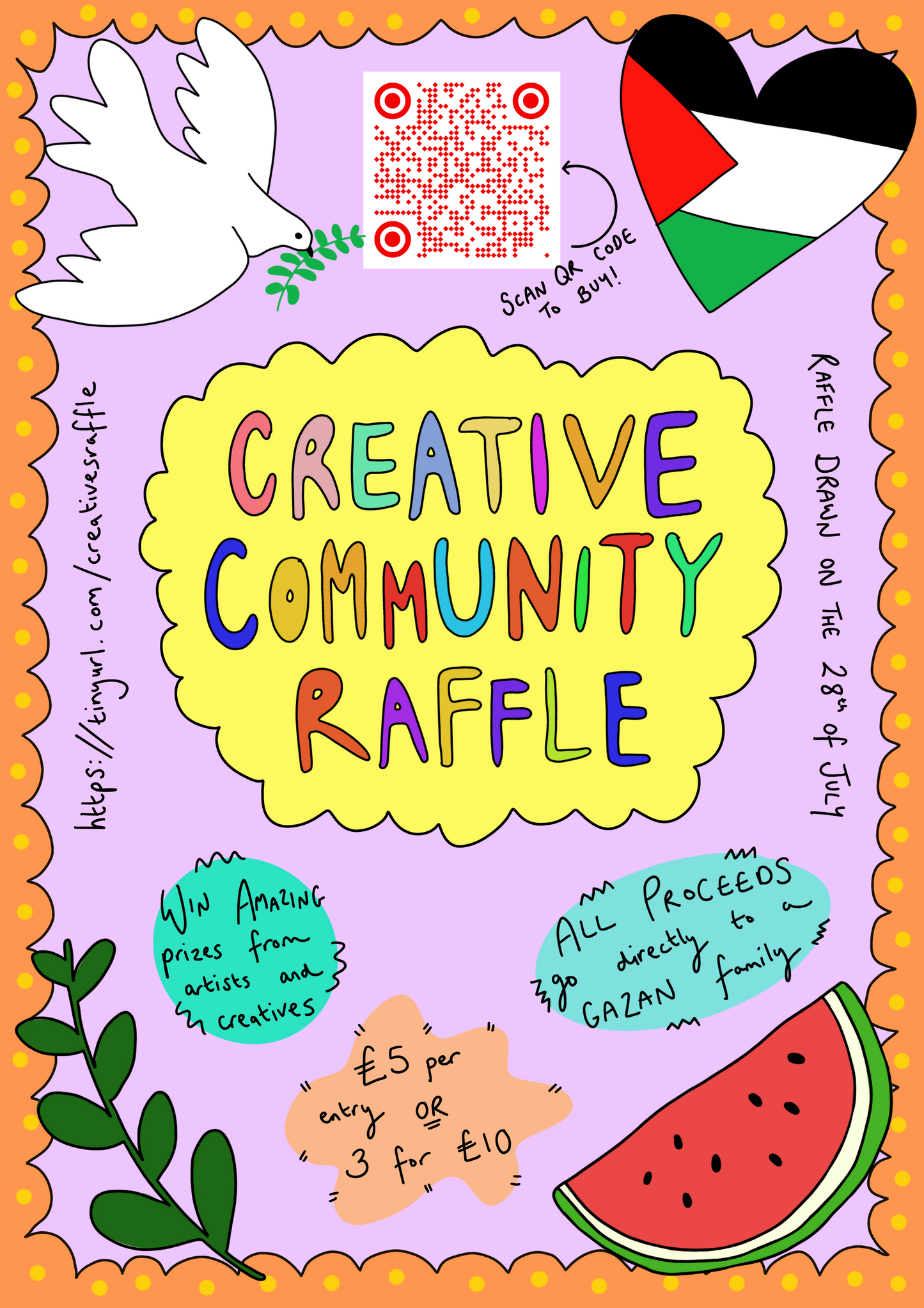 TICKET TO ENTER THE COMMUNITY RAFFLE