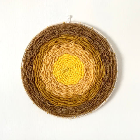 Vintage inspired circular weaving